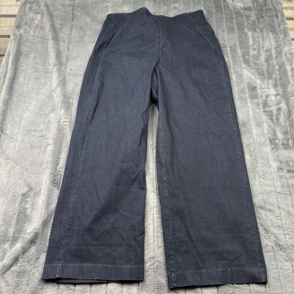 Torrid Studio Wide Leg High Rise Trouser Jeans Dark Wash 14 Tall 40825353